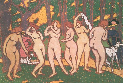 Park with Nudes by József Rippl Rónai